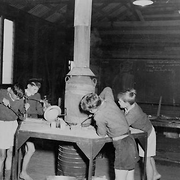 Plumbing class, 1954
